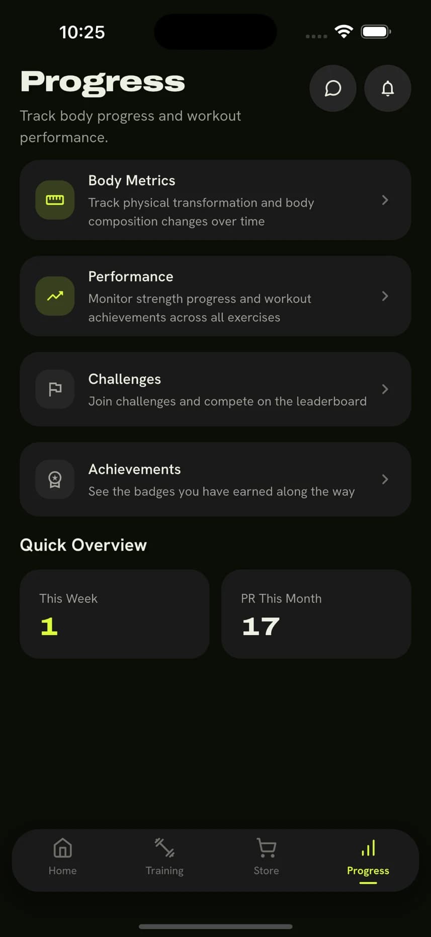 Dextra app — Progress